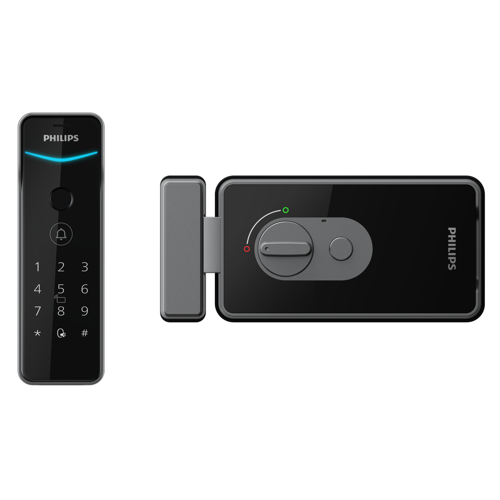 Philips DDL505-5HBS Outdoor Smart Lock - Weather Proof , IP66 - Grey Mohammed Fakhroo& Bros.