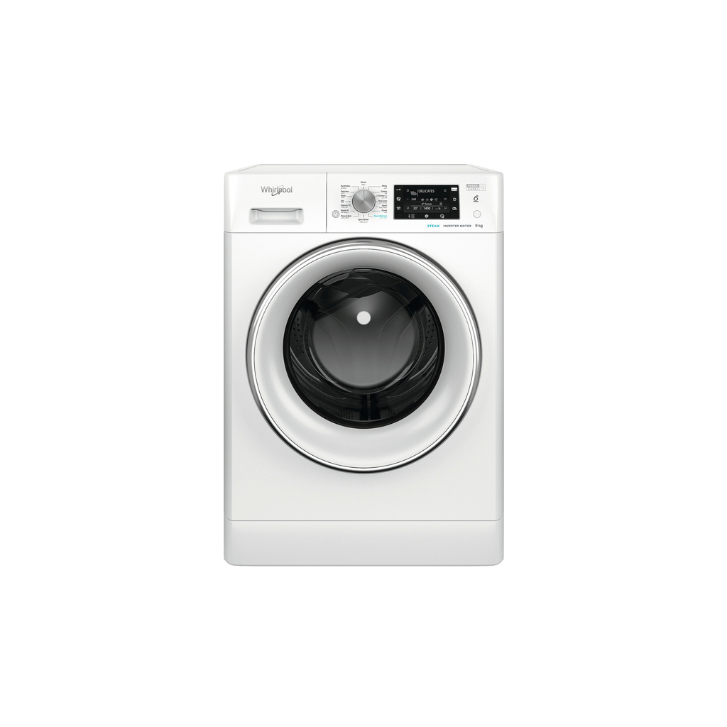 Whirlpool freestanding front loading washing machine: 9 kg FFD 9469 CV GCC
