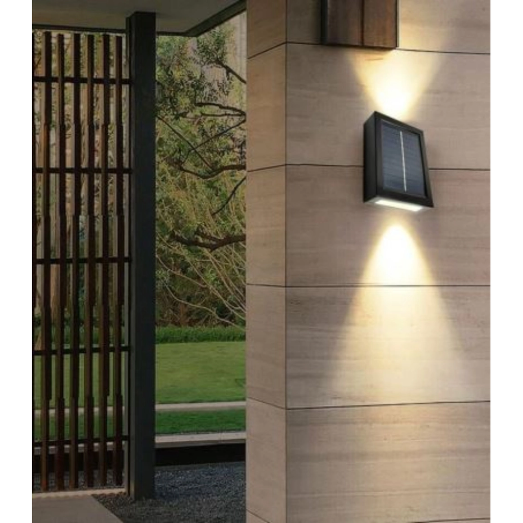 PHILIPS BWC010 LED1/730 1.1W 300LM IP65 ESSENTIAL SMARTBRIGHT OUTDOOR SOLAR LED WALL LIGHT [3K]