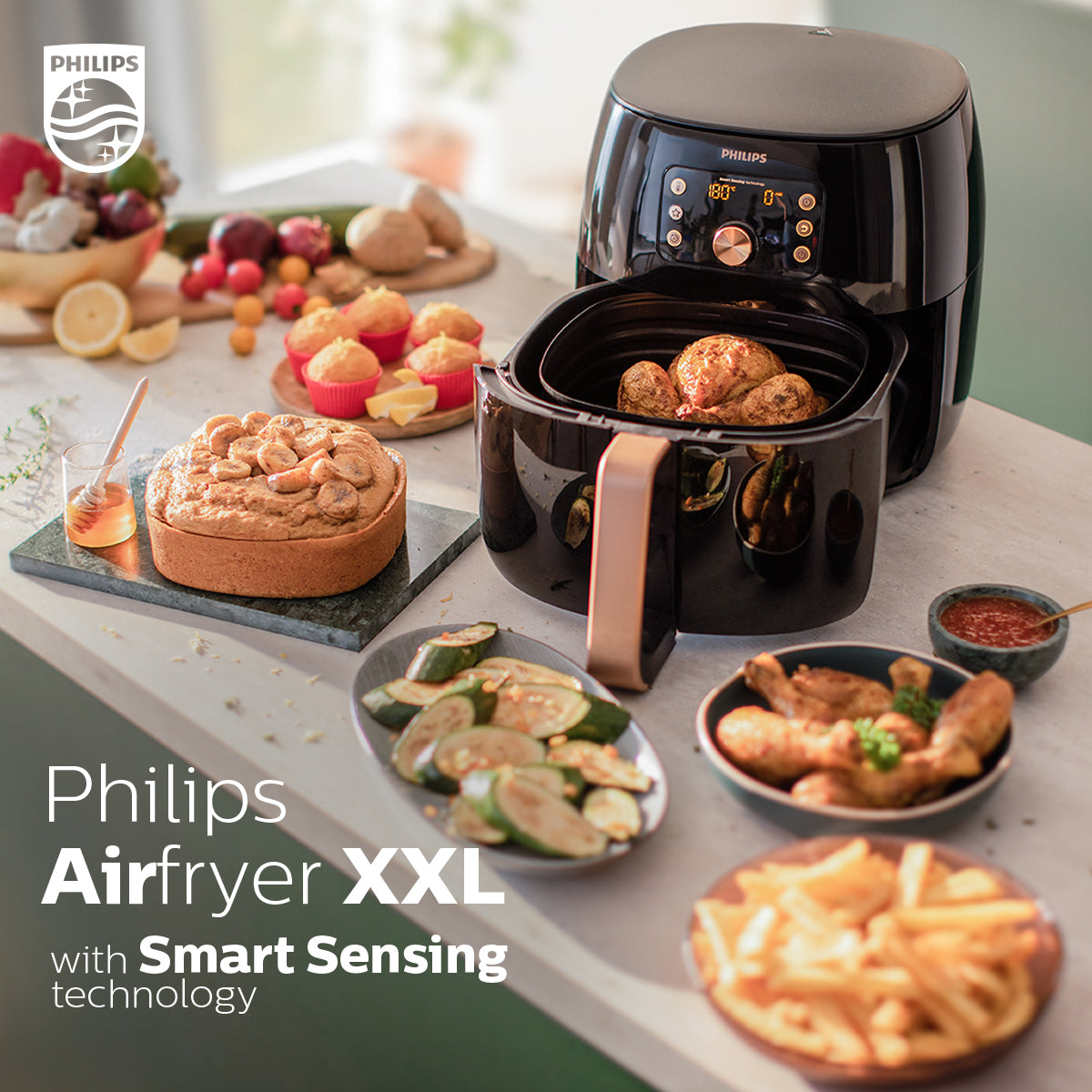 Philips Premium Airfryer XXL HD9863/91