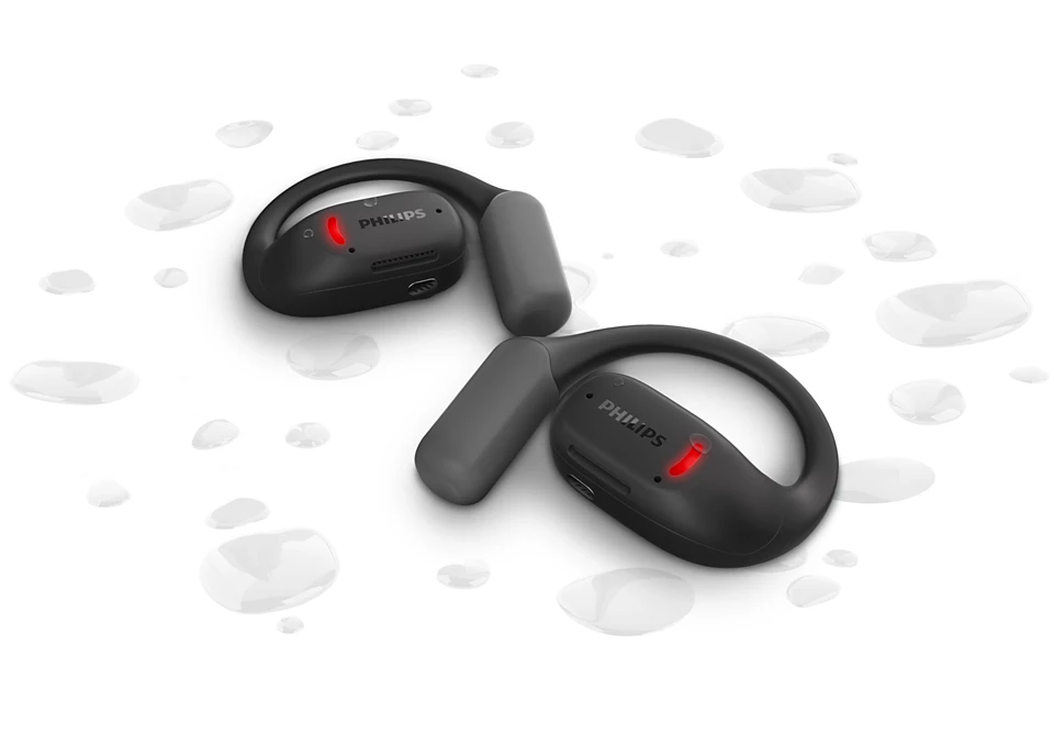 Philips 6000 series Open-ear true wireless sports ,long battery life wireless  headphones TAA6709DG/97