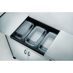 Vincenti 3 SS dish food warmer trolley Keeps food Warm for hours- Family- Ramadan Special- VFWT3D/S23