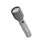 PHILIPS 5 Mode Aircraft Aluminium Alloy LED Flashlight – 650 lm, 2000mAh, SFL2242/56 Torch  (Grey, 19.2 cm, Rechargeable)