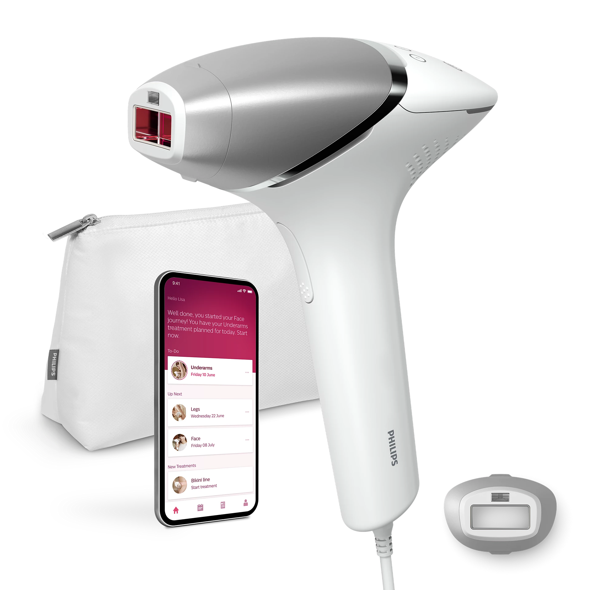Philips Lumea IPL 8000 Series IPL Hair removal device with SenseIQ BRI940/00