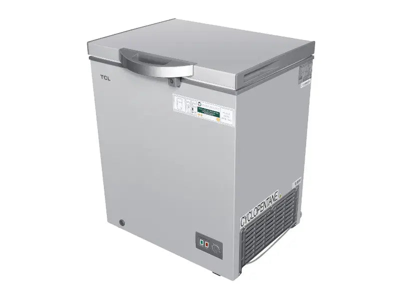 TCL 188LTR CHEST FREEZER MECHANICAL CONTROL-SILVER, F188CFSL Mohammed Fakhroo& Bros.