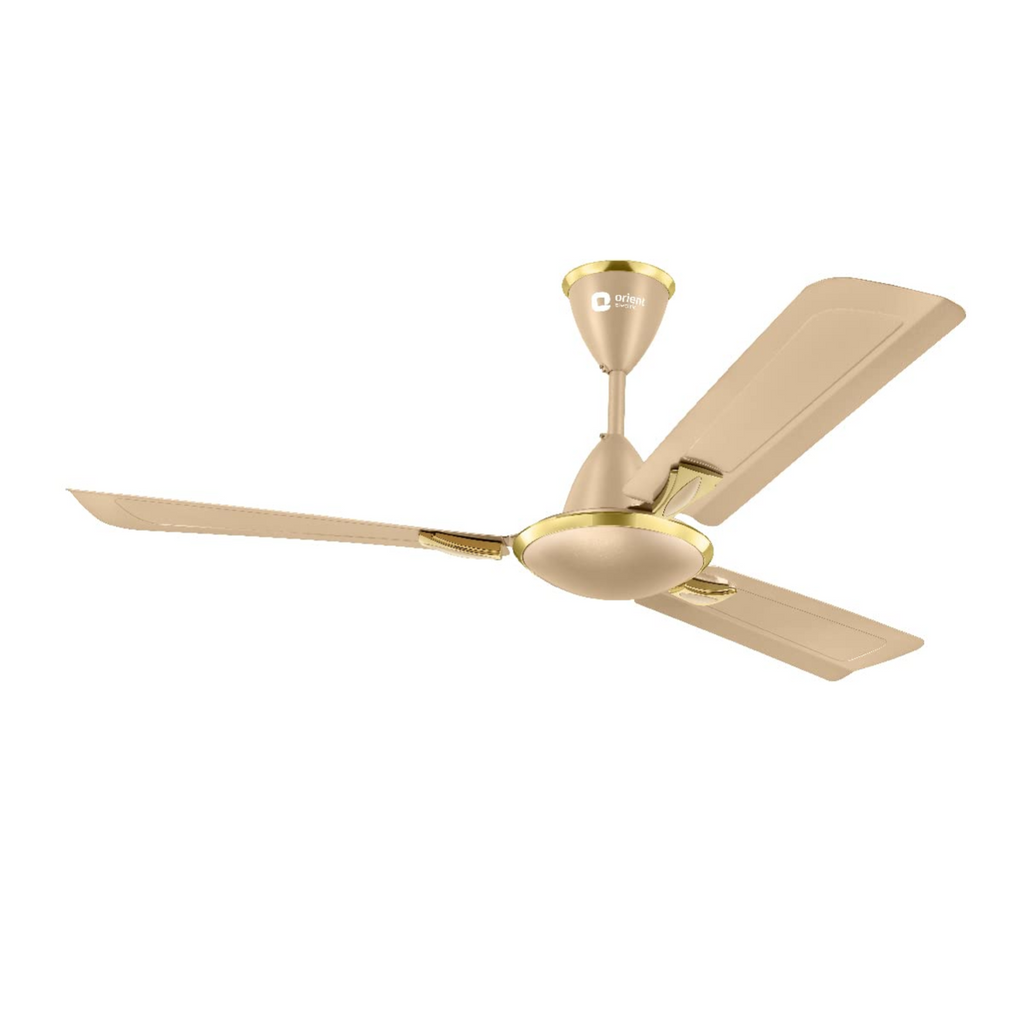 Orient Electric Gratia Antidust| High-Speed Ceiling Fan | Long-Lasting and Decorative | Exceptional Functionality | Aesthetic Design | Warranty (2 years) | (Topaz Gold)