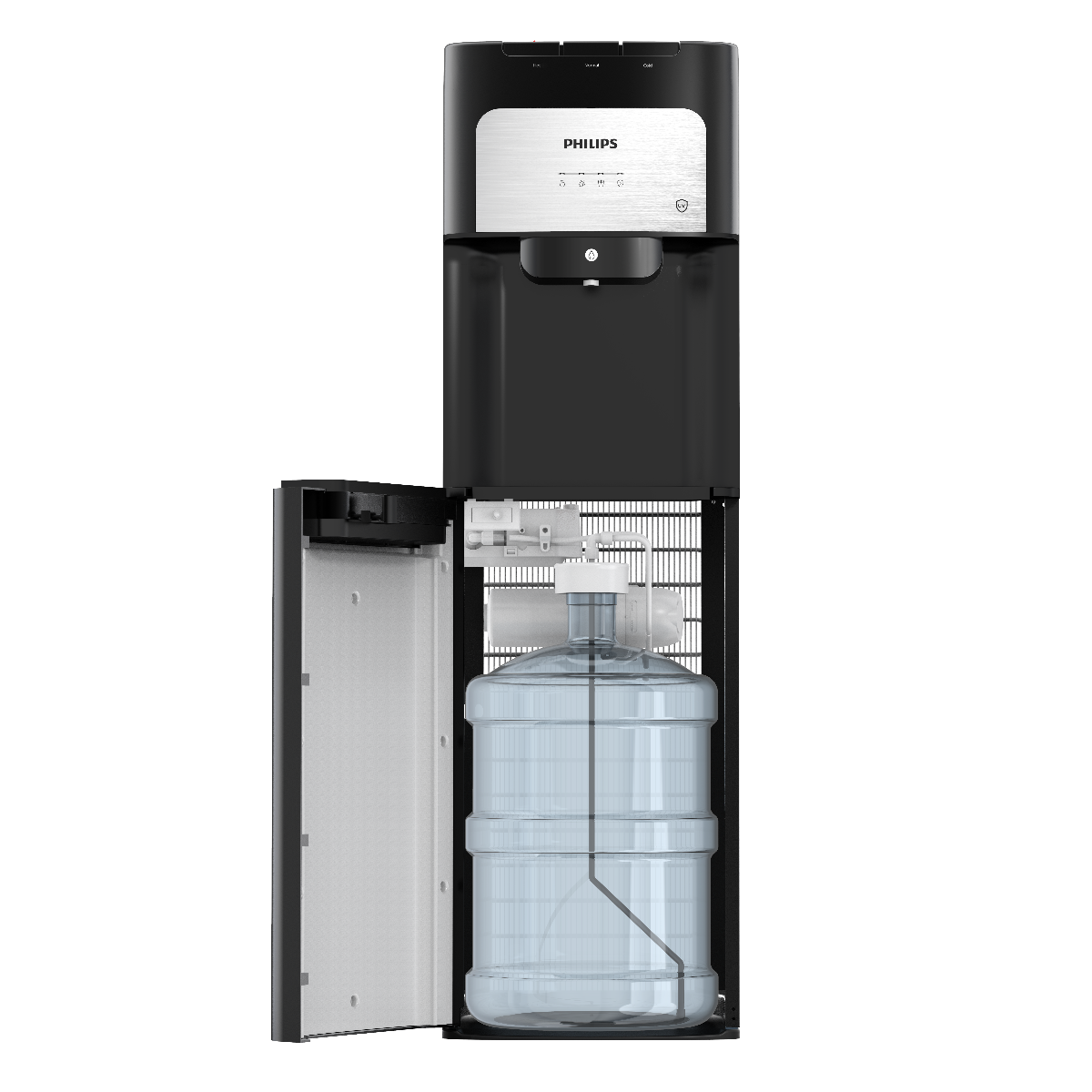 Philips Water Dispenser with Micro P-Clean Filtration and UV-LED (black)