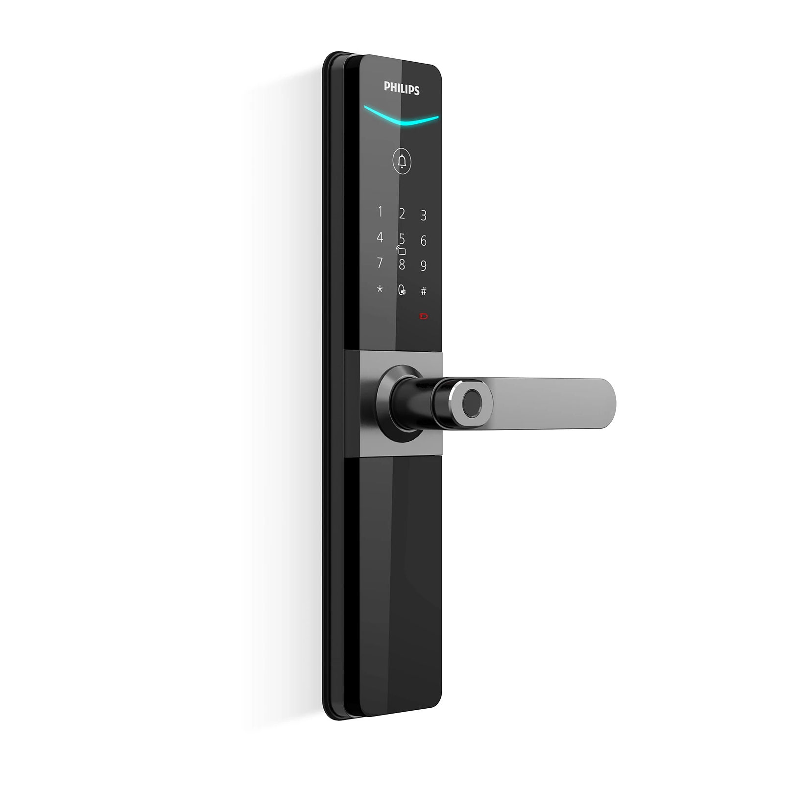 Philips Easykey DDL610-5HBS Fingerprint Lock - Smart Lock- Grey Mohammed Fakhroo& Bros.
