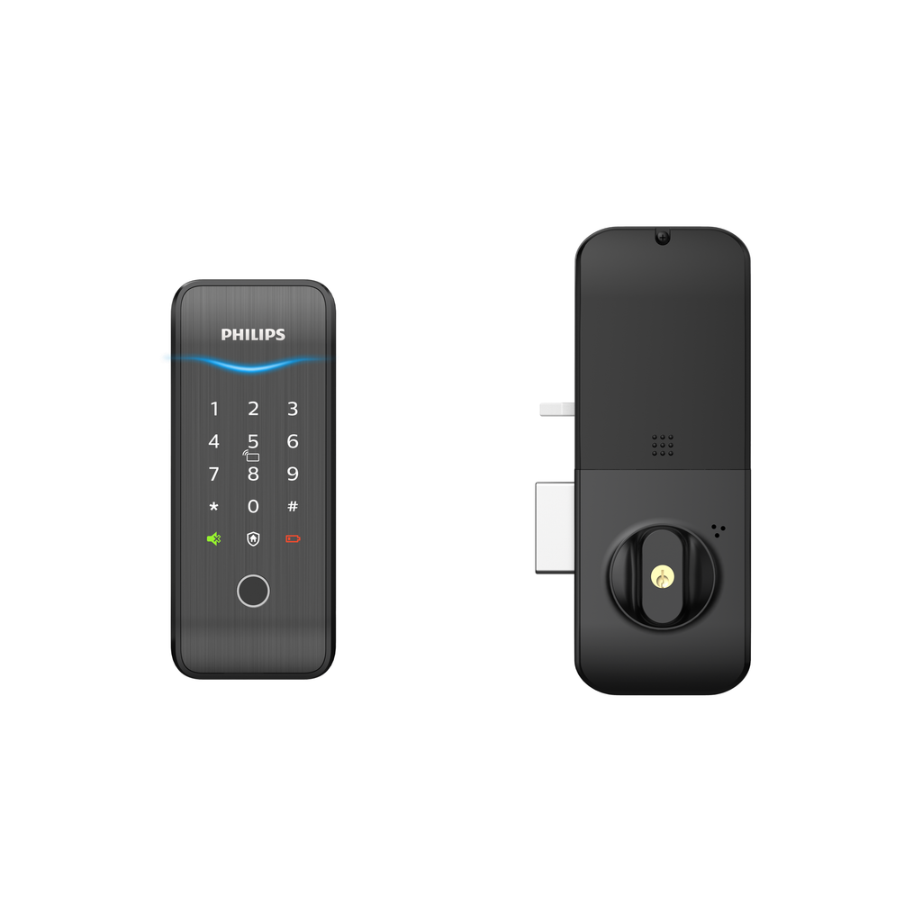 Philips Easykey 5100-5HBKS- Smart rim door lock Mohammed Fakhroo& Bros.