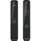 Philips Smart Lock Combination Door Lock with Fingerprint, Card, Remote Control, Aluminum Alloy, Black, Model 9300-5HBGS Mohammed Fakhroo& Bros.