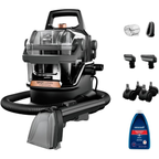 Bissell SpotClean HydroSteam 3700E – Portable Deep Cleaner with Hydrosteam Technology, Powerful Stain Removal for Carpets with Power of Steam, Compact & Lightweight