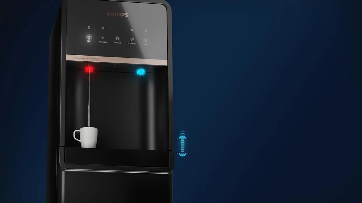 Philips Water Dispenser Bottom Load ADD4981BKAK/56 with Micro X - Clean Alkaline Filtration Mohammed Fakhroo& Bros.