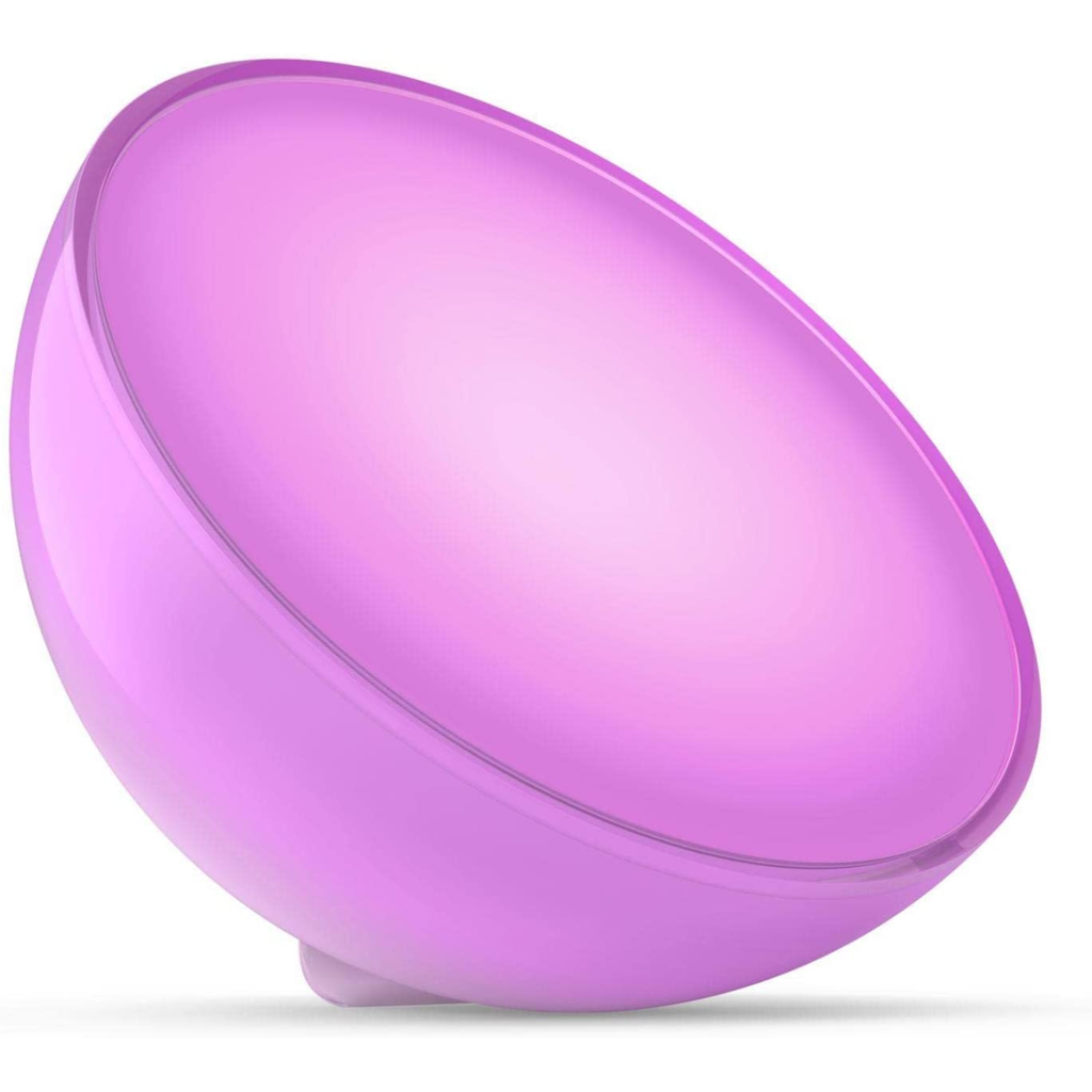 Philips Hue Go White and Color Portable Dimmable Smart LED Light (Bluetooth & Zigbee) Table Lamp, White
