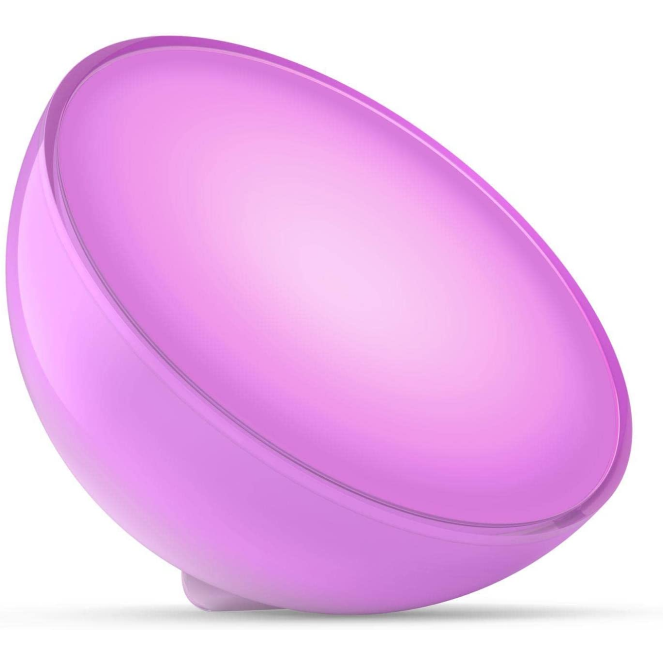 Philips Hue Go White and Color Portable Dimmable Smart LED Light (Bluetooth & Zigbee) Table Lamp, White