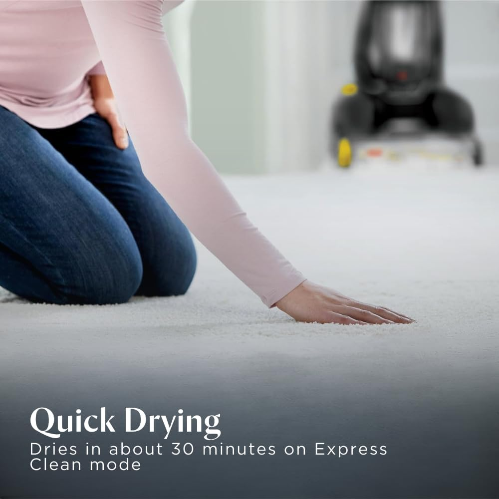 Bissell ProHeat 2X Revolution Cleanshot 2066E – Upright Carpet Cleaner with HeatWave Technology, Powerful Stain Removal, Large 10kg, Ideal for Tough Stains & Deep Cleaning