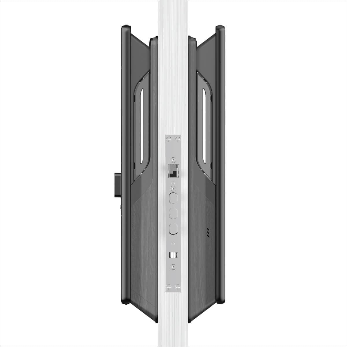 Philips Smart Door Lock with Palm Vein Recognition, 3D Face ID, Fingerprint Scanner, Multiple Access Modes, Zinc Alloy Build, Tempered Glass Touchscreen-902-MFVP-11HWS Mohammed Fakhroo& Bros.