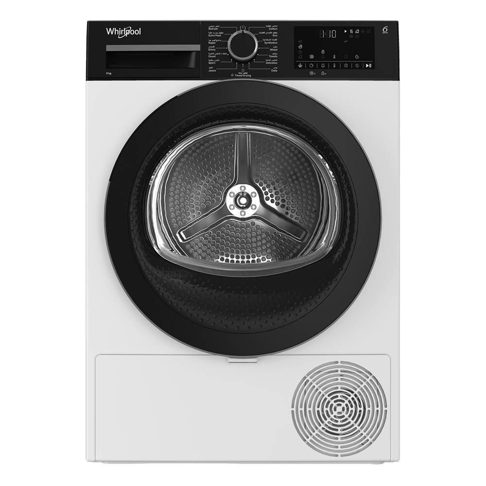 Whirpool 10kg Heat Pump Dryer, WDH 103C WBME - White Mohammed Fakhroo& Bros.