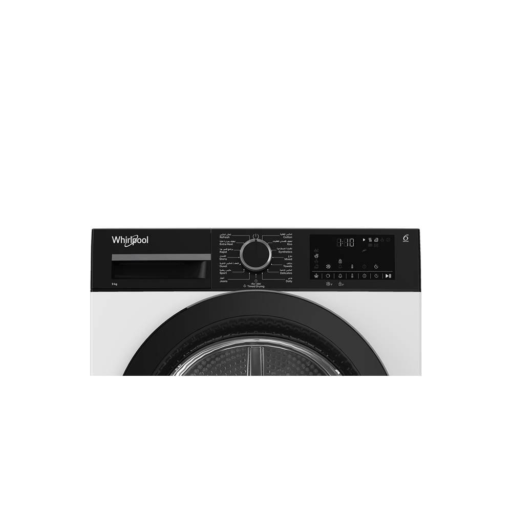 Whirpool 10kg Heat Pump Dryer, WDH 103C WBME - White Mohammed Fakhroo& Bros.