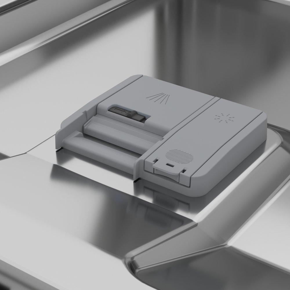 Whirlpool 6 Programs 15 Settings Free Standing Dishwasher, WFD 656DDI3 MME - Pearl Inox