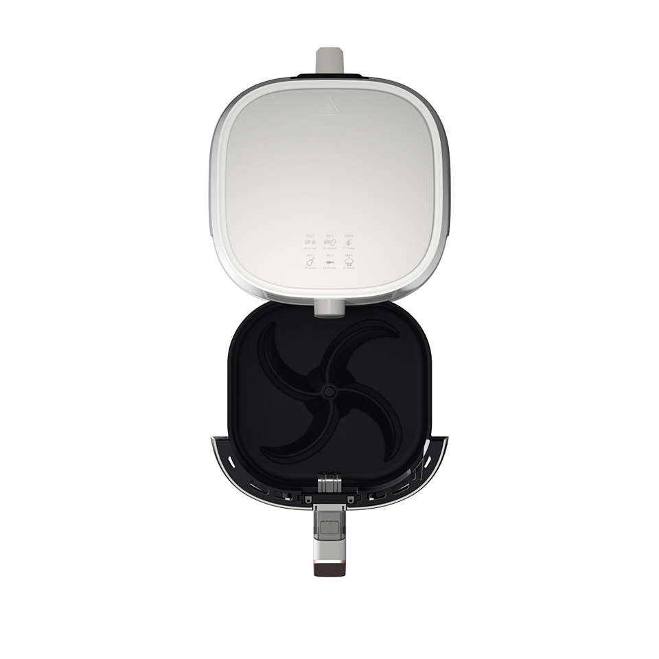 Philips Airfryer 4.1L- 800 gms - White/Gold -  HD9200/21