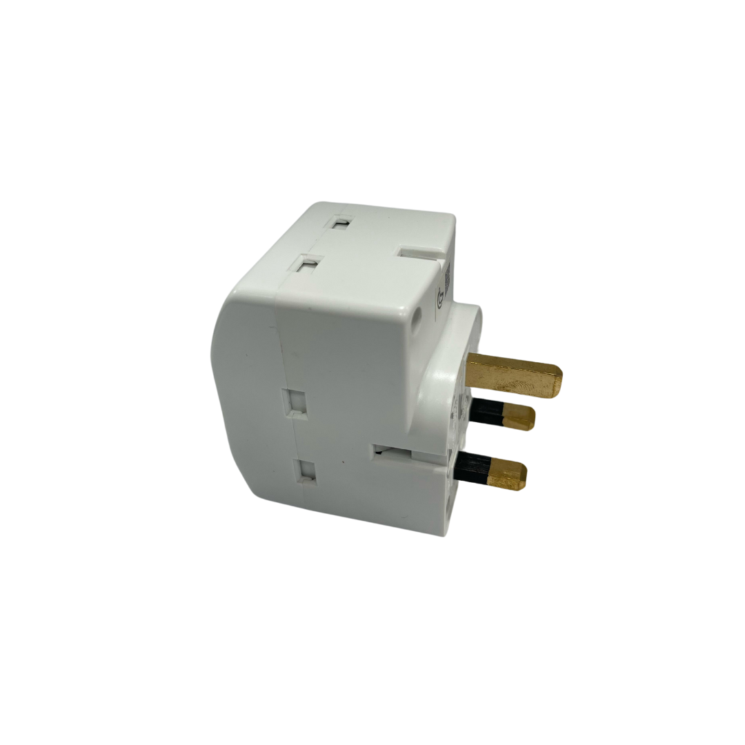 Philips Multi socket 13A UK plug  3outlets in 1 plug without switch -CHP1034W/56