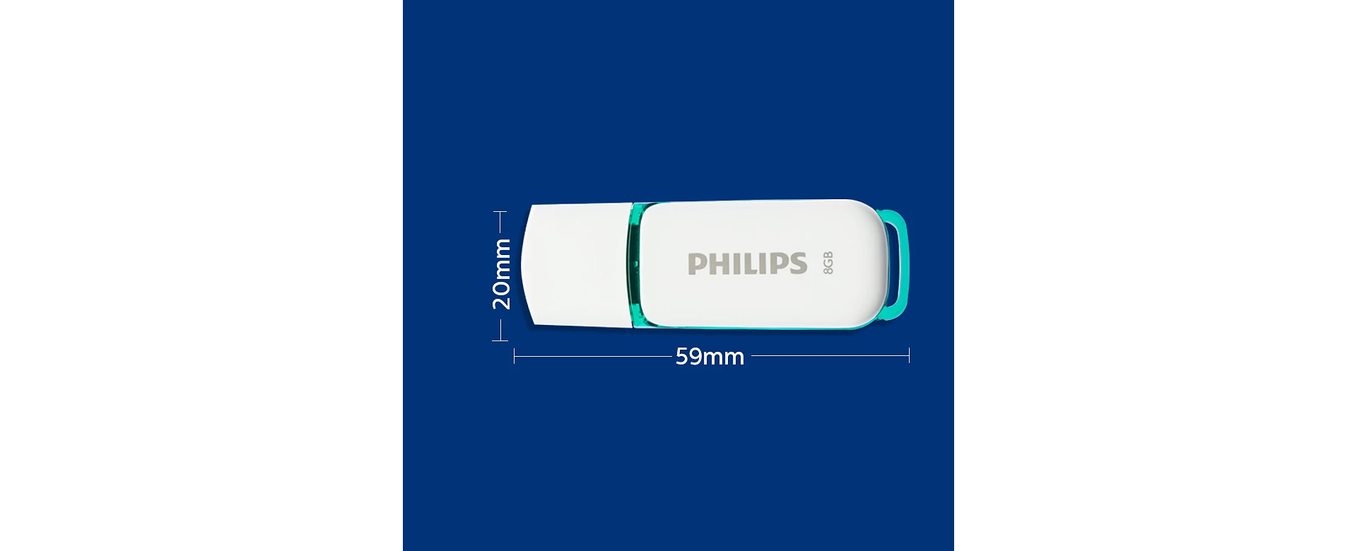 Philips USB Flash Drive - 8GB - FM08FD70B/00