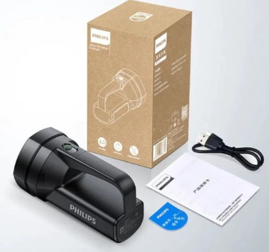 Philips new flashlight strong searchlight with side light - SFL3121