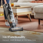 Bissell CrossWave HydroSteam 3527E – Wet & Dry All-in-One Vacuum, Mop and Steam with the Power of Hydrosteam Technology. For use on Tiles, Wood Floors, Rubber Floor & Mats