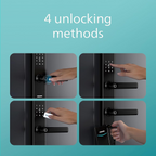 Philips Easykey DDL603E-5HWS Fingerprint Lock - Smart Lock Mohammed Fakhroo& Bros.