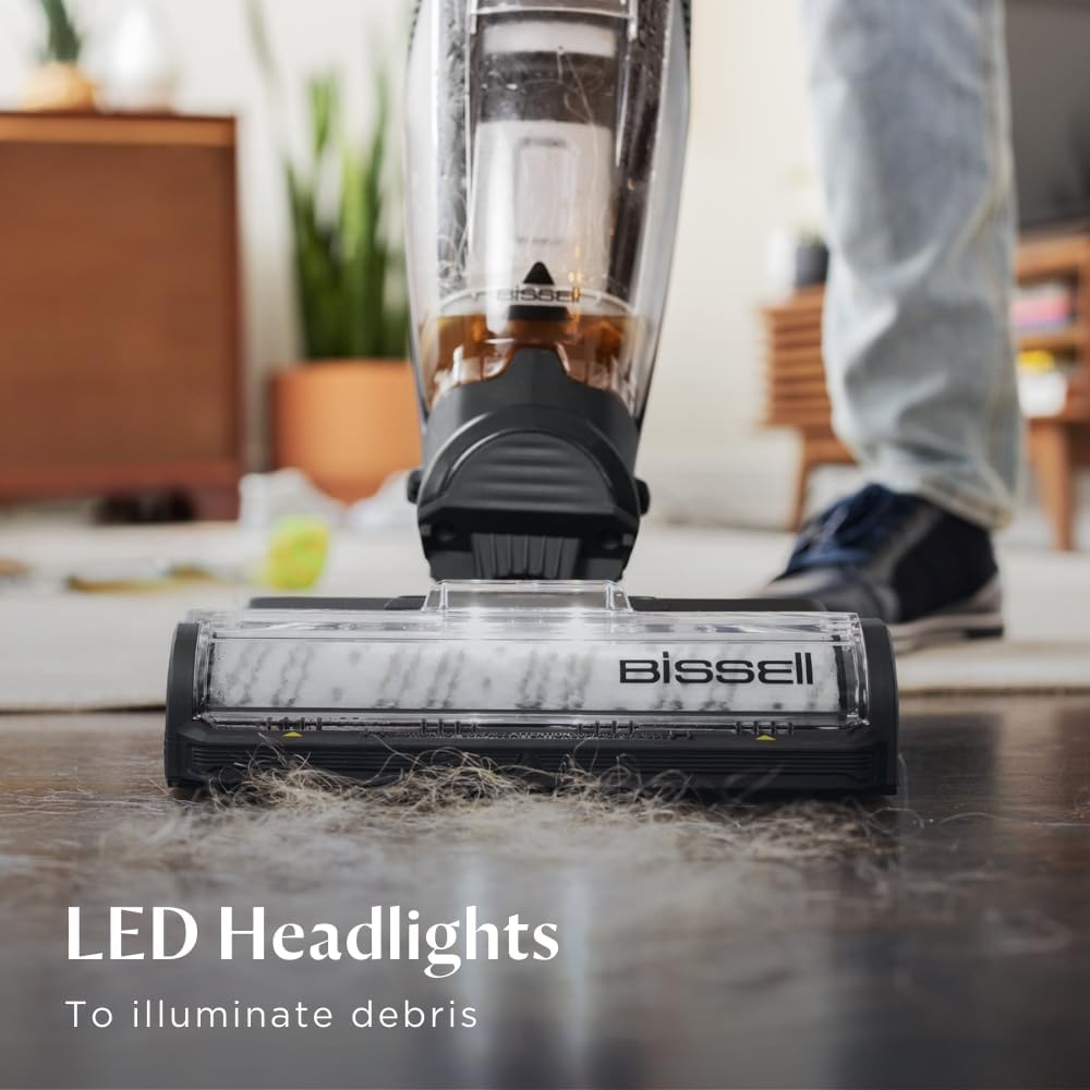 Bissell CrossWave HydroSteam 3527E – Wet & Dry All-in-One Vacuum, Mop and Steam with the Power of Hydrosteam Technology. For use on Tiles, Wood Floors, Rubber Floor & Mats