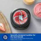 Philips Blender 5000 Series - Personal Blender, 1000W, 700ml Tumbler + 2 Extra, 1 Speed, ProBlend Plus Technology - HR2767/00 Mohammed Fakhroo& Bros.