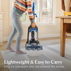 Bissell PowerClean 2X Carpet & Upholstery Washer 3878K – Powerful Suction, Motorized Brushroll for Deep Cleaning, Ideal for Tough Stains & Tough Messes
