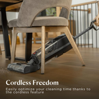 BISSELL 4000E Omniforce Edge Cordless Wet & Dry Vacuum Cleaner- Powerful Suction & Mop For Hard Floors And Rugs