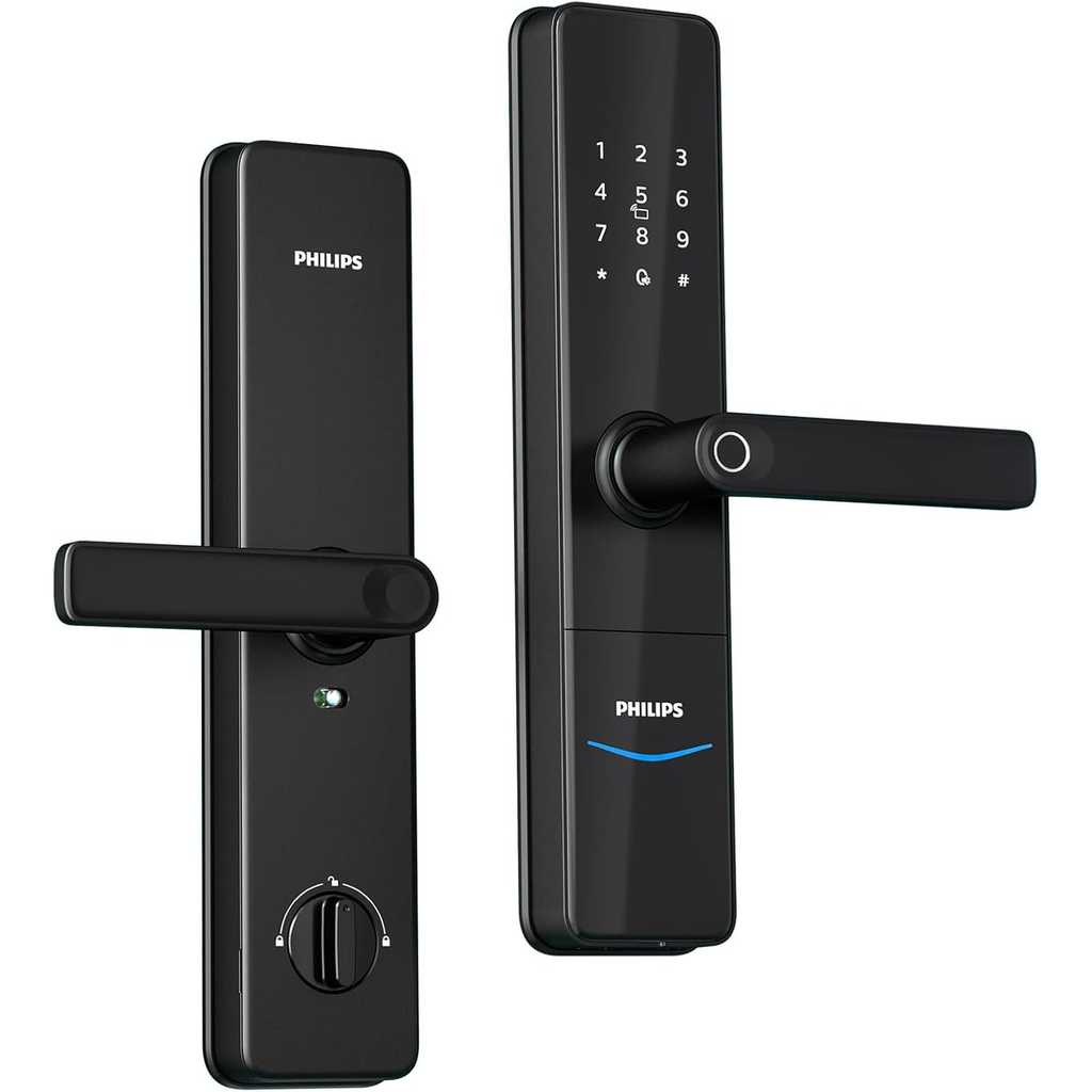 Philips Easykey DDL603E-5HWS Fingerprint Lock - Smart Lock Mohammed Fakhroo& Bros.