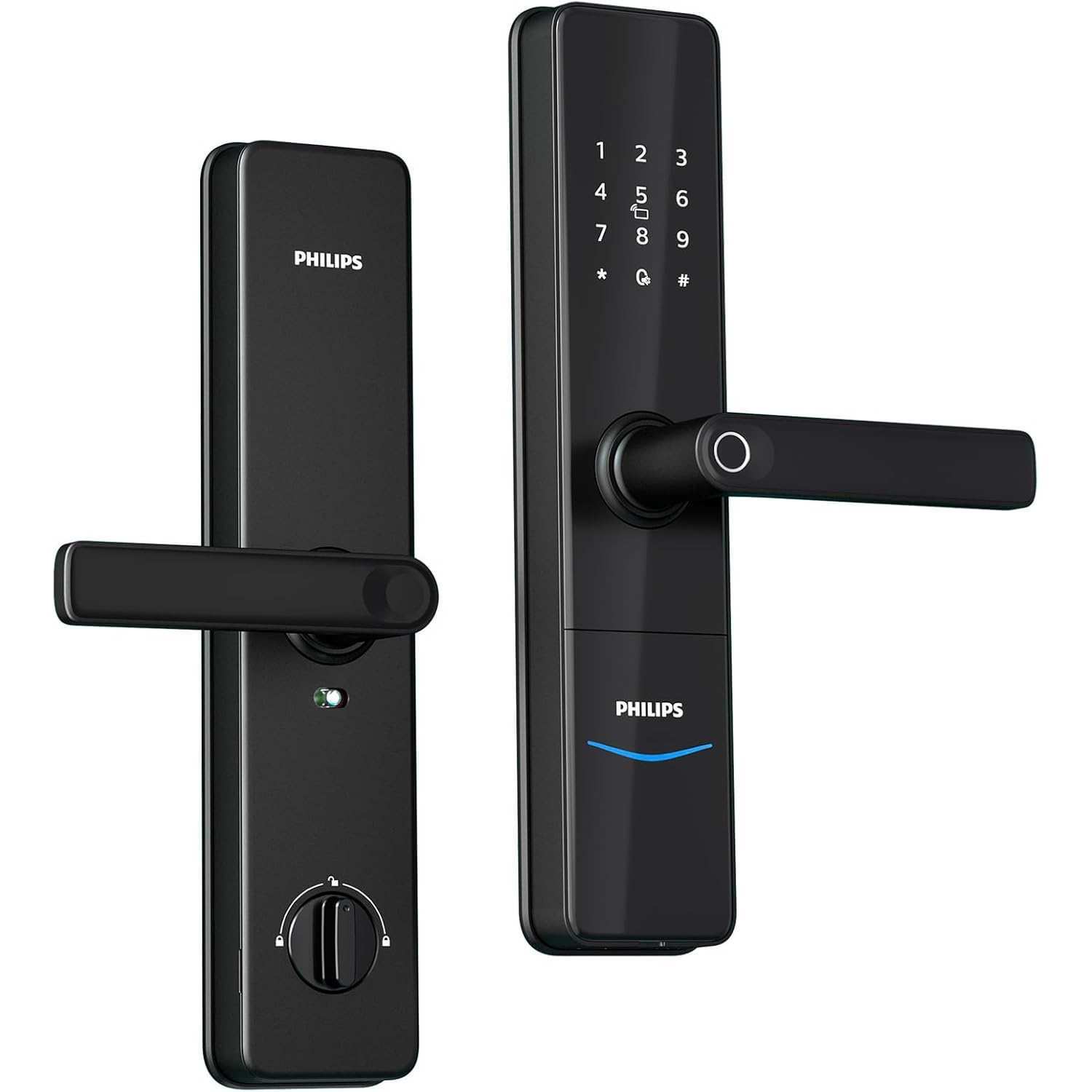 Philips Easykey DDL603E-5HWS Fingerprint Lock - Smart Lock Mohammed Fakhroo& Bros.