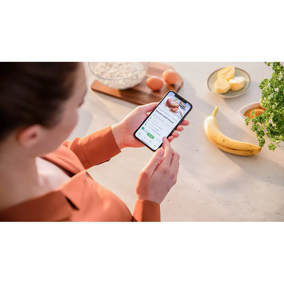 Philips Airfryer 4.1L- 800 gms - White/Gold -  HD9200/21