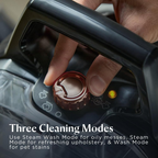 Bissell SpotClean HydroSteam 3700E – Portable Deep Cleaner with Hydrosteam Technology, Powerful Stain Removal for Carpets with Power of Steam, Compact & Lightweight