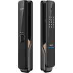 Philips Smart Lock Combination Door Lock with Fingerprint, Card, Remote Control, Aluminum Alloy, Black, Model 9300-5HBGS Mohammed Fakhroo& Bros.