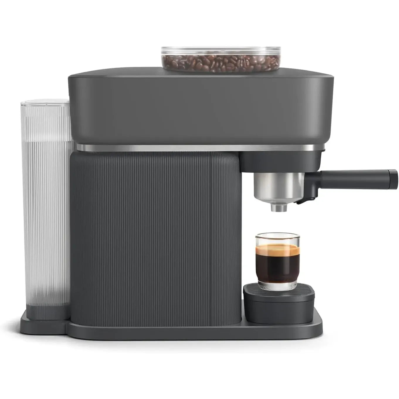 Philips Baristina Espresso Machine, Grind, Tamp & Brew Coffee Beans in One Swipe, Compact, 16 Bar Pump Pressure, Automatic Grinder, Black with Black Portafilter (BAR300/60) Mohammed Fakhroo& Bros.