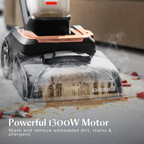 Bissell Revolution HydroSteam Carpet Deep Cleaner 3672E – The Only Carpet Cleaner with the Powerful Steam Cleaning technology for Carpets & Upholstery, Large Tank