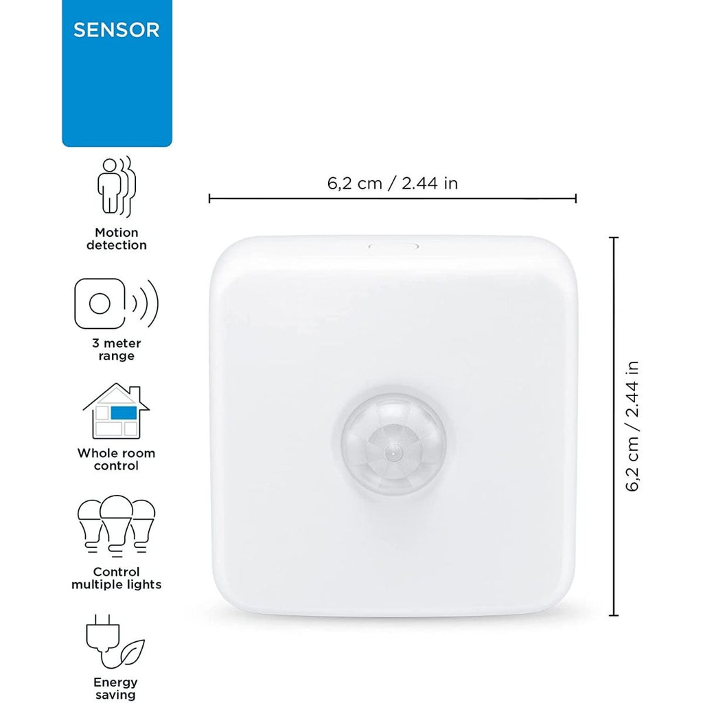 WiZ Connected WiFi Motion Sensor for WiZ Lights, Compatible with Alexa and Google Home Assistant, White