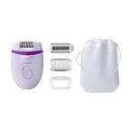 Philips Satinelle Essential Corded Compact Epilator - Purple - BRE275/00