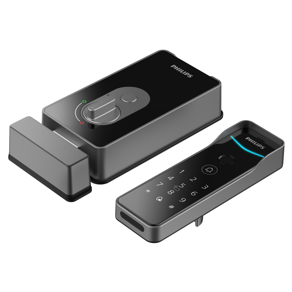 Philips DDL505-5HBS Outdoor Smart Lock - Weather Proof , IP66 - Grey Mohammed Fakhroo& Bros.