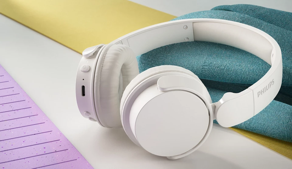 Philips 4000 series On-ear wireless headphones TAH4209WT/00