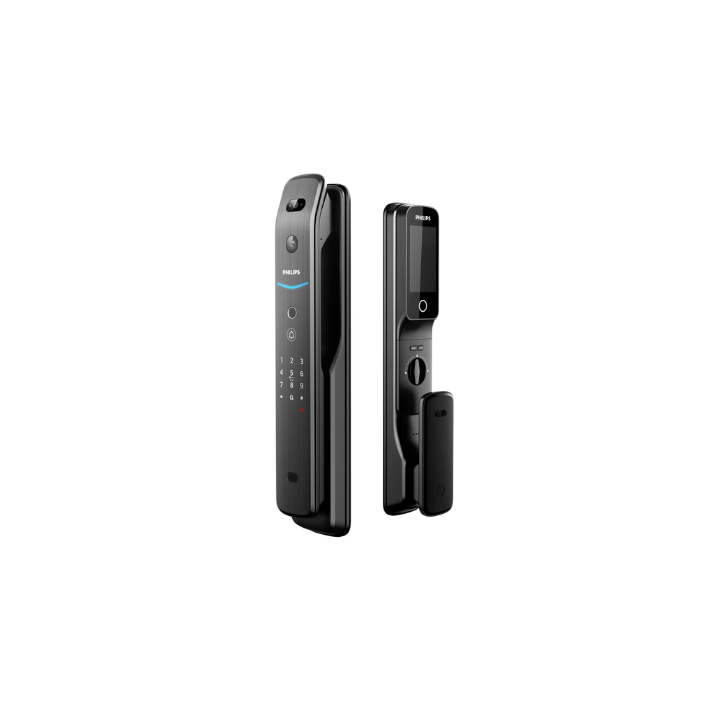 Philips 7000 series Facial recognition smart door lock - DDL709-FVP-7HWS Mohammed Fakhroo& Bros.