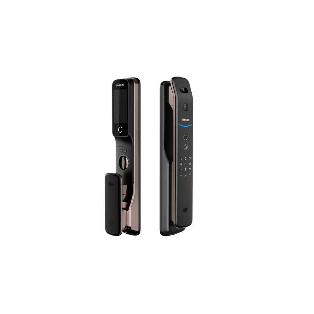 Philips 7000 series Facial recognition smart door lock - DDL709-FVP-7HWS Mohammed Fakhroo& Bros.