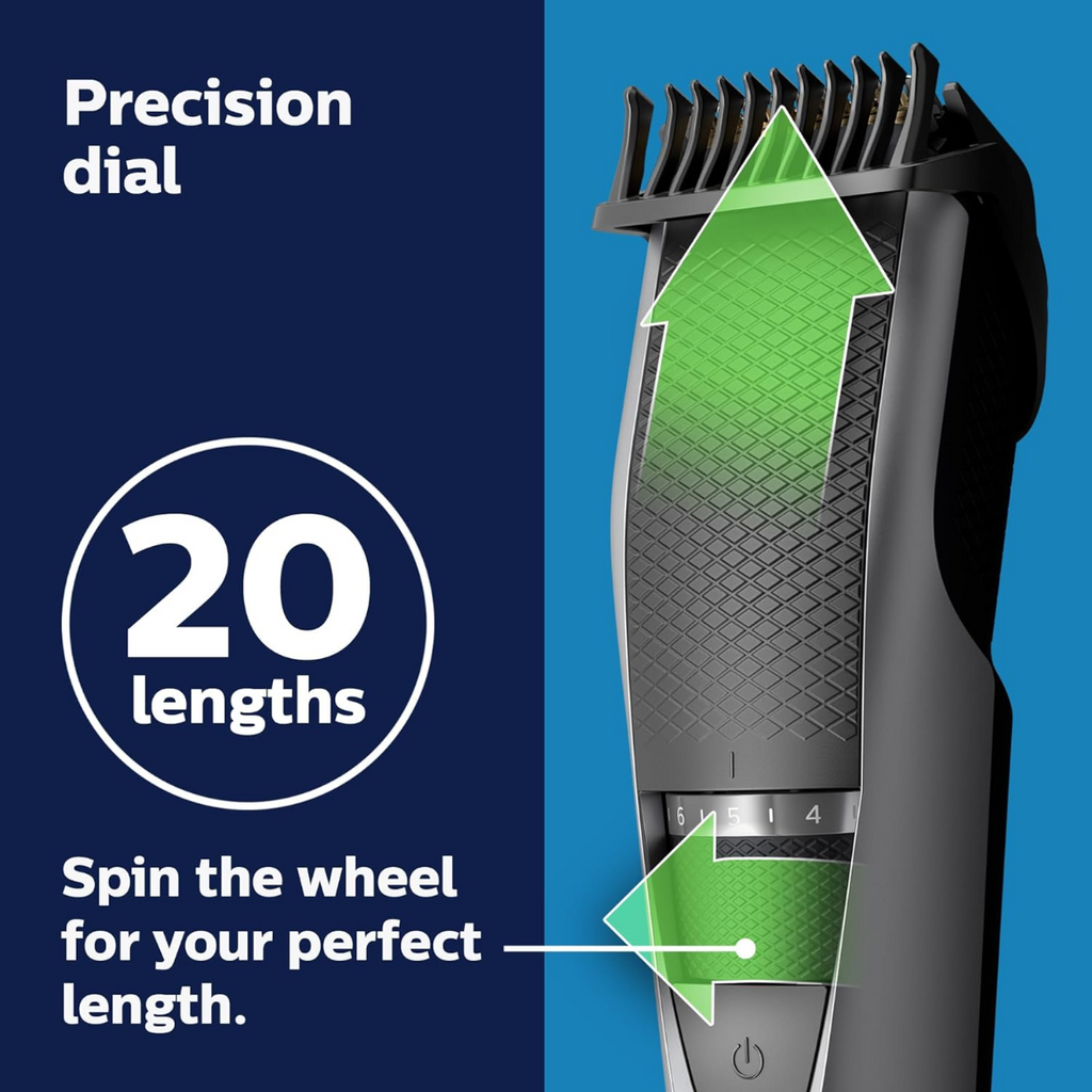 Philips Beard Trimmer 3000 Series with Hair Lift&Trim Comb, BT3232/15