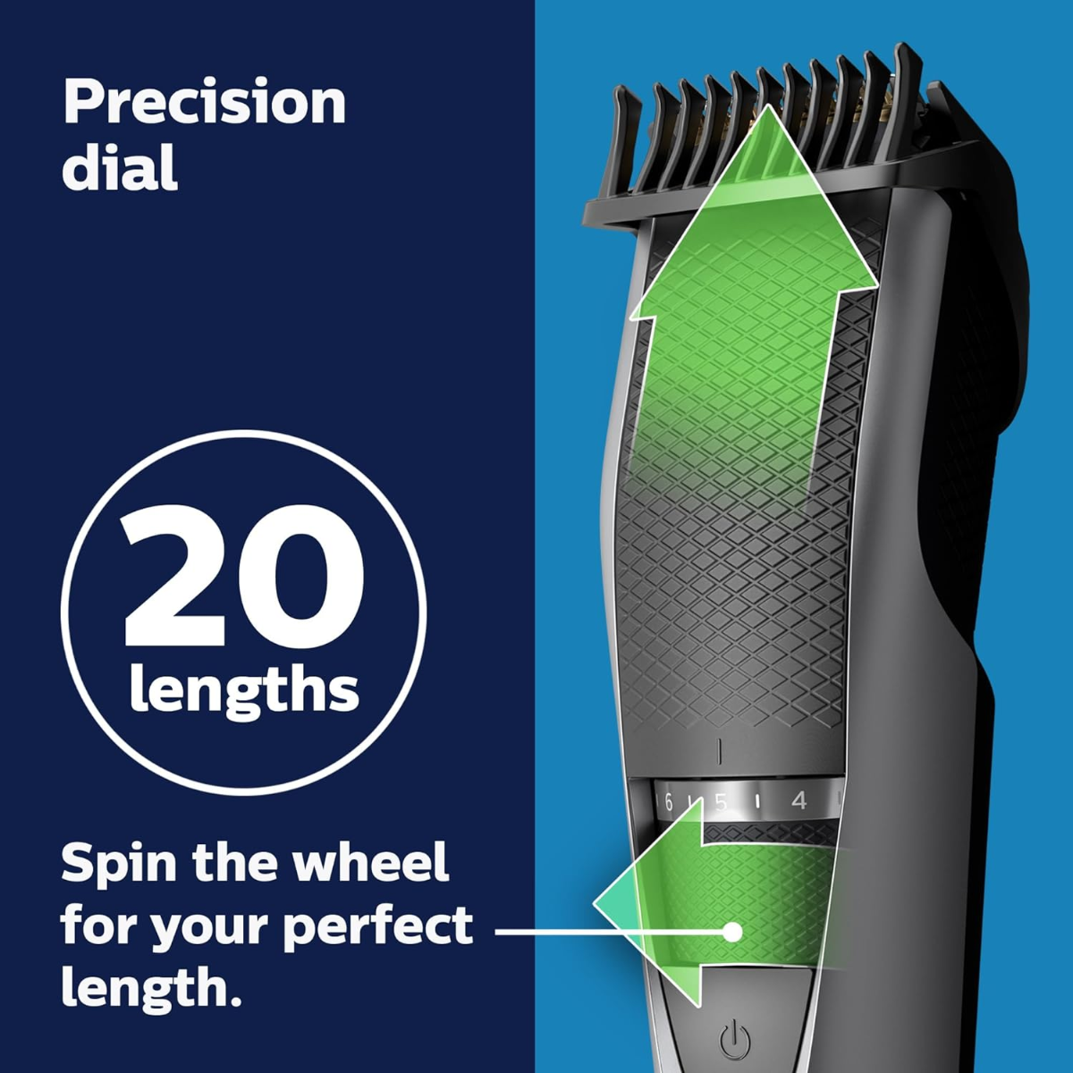 Philips Beard Trimmer 3000 Series with Hair Lift&Trim Comb, BT3232/15