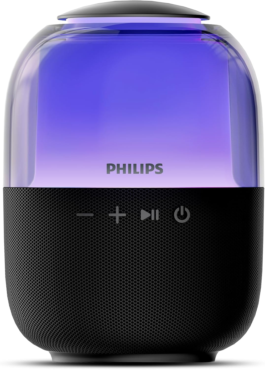 Philips TAS2108 Portable Bluetooth Speaker, 5W RMS, 7H Playtime, TWS Stereo Pairing, LED Light Effects, USB-C Charging – Punchy bass, Compact Wireless Speaker for Home, Outdoor, Travel