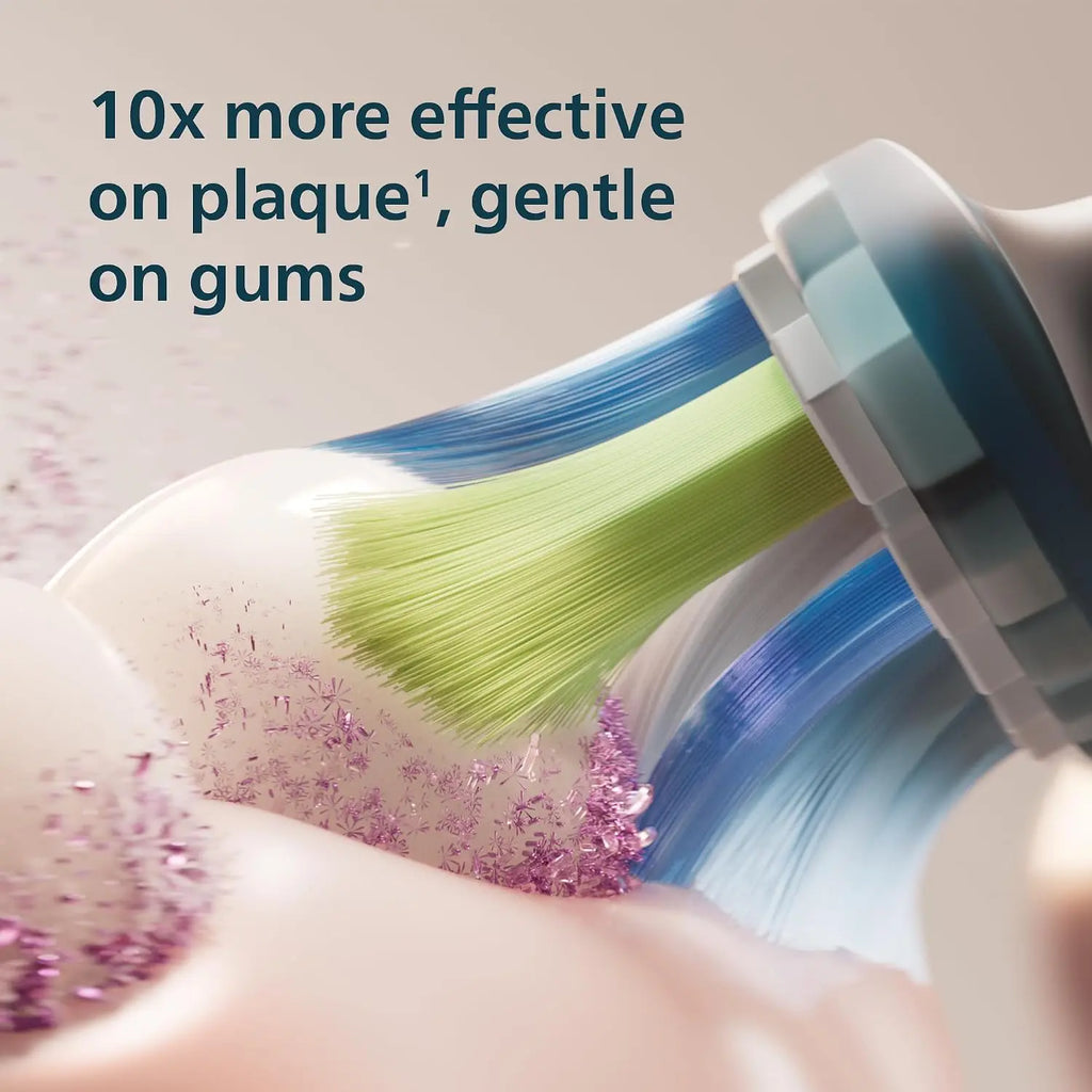 PHILIPS Sonicare DiamondClean 9000 Electric Toothbrush, 1 Brush Head, Aqua 1000% More Plaque Removal¹, Visual Pressure Sensor, 12 Brush Settings, App Connected, 14-Day Battery, Travel Case Mohammed Fakhroo& Bros.